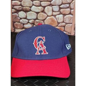 California Angels New Era Cooperstown Collection Team Classic 39THIRTY Flex Hat